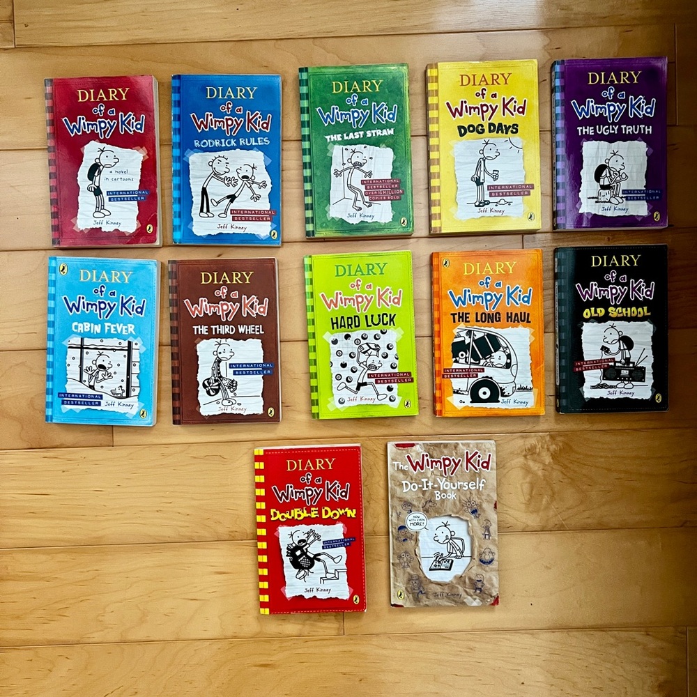Diary of a Wimpy Kid Book Collection